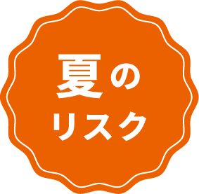 夏のリスク