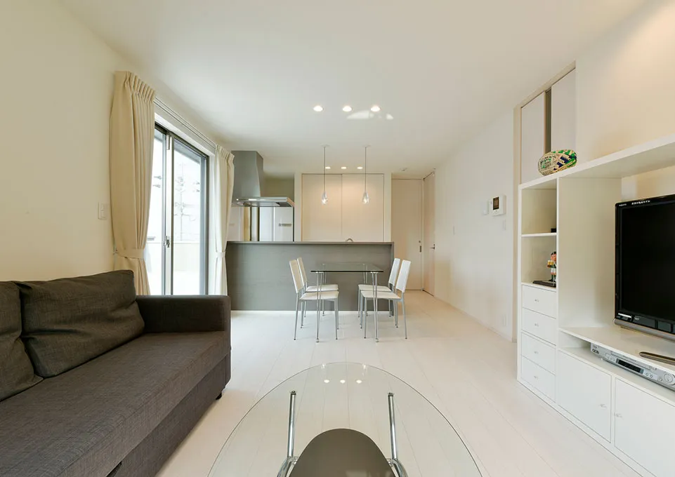 シンプルさが心地良い、憩いのスペース