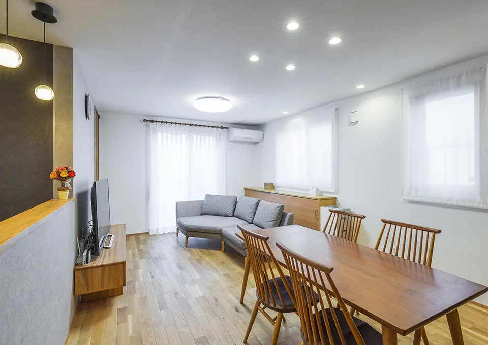 家族が増えて使い勝手が悪くなっていた一階をリフォーム