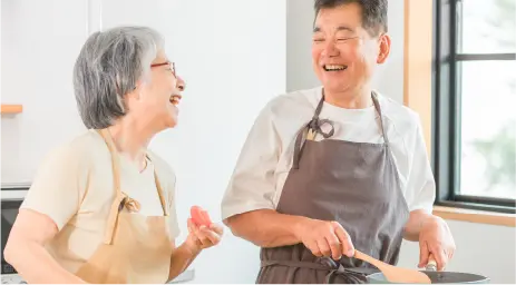 料理の役割分担も楽しめる