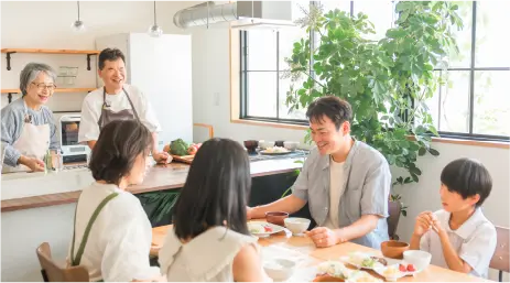 お子様の帰省に