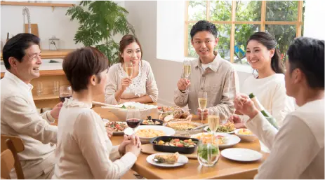 ご友人とホームパーティーを