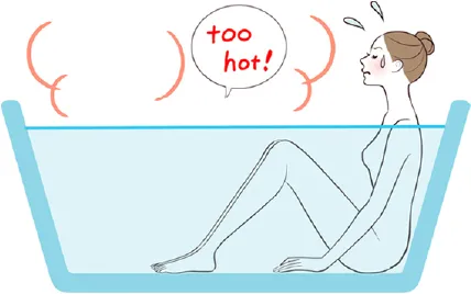 お湯の温度で体調が変わる？お風呂の最適な温度は？