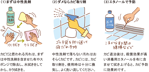 カビ予防の基本