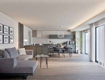 OAK BLACKを用いたリフォームイメージ