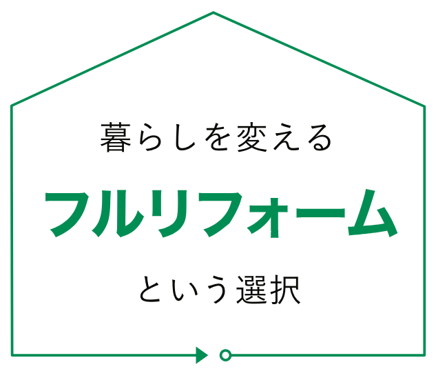 暮らしを変えるフルリフォームという選択