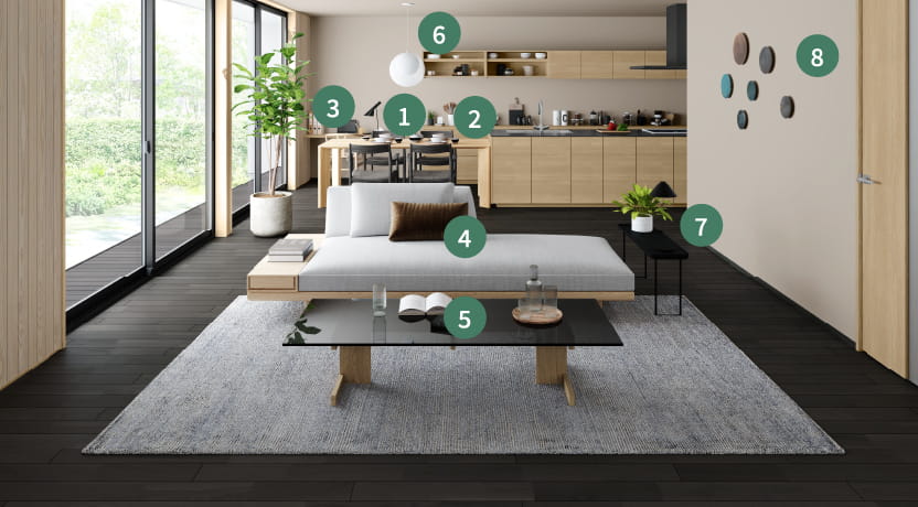 インテリアの詳細